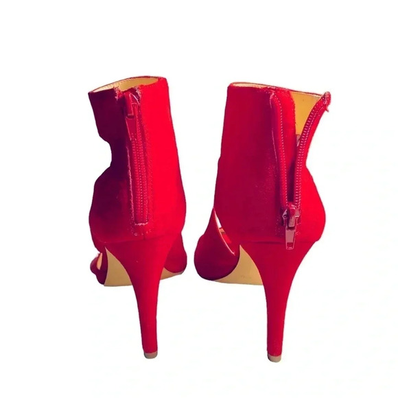 NEW!  JESSICA SIMPSON Eleya Red Sandal Size 8.5M - Picture 6 of 7